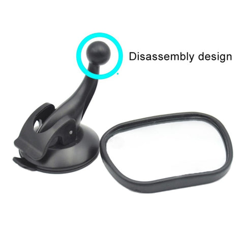 Car Rear Seat Window Suction Cup Mirror Children Safety Seat Rear View Mirror