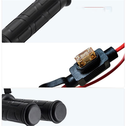 WUPP CSZH-983F2 1 Pair Intelligent Three Gear Temperature ATV Motorcycle Electric Heating Handle