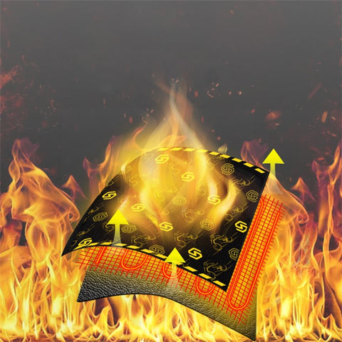 WUPP CSZH-974C1 20-90V 5+1 Gear Motorcycle Handlebar Heating Grips Pattern Design Heated Grip with Memory Function, 80cm ACC Cable