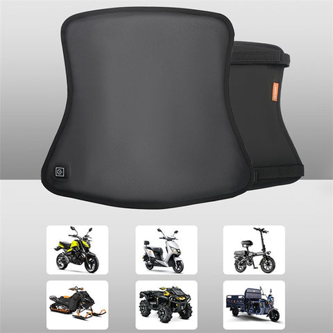 WUPP CSZH-0025A4 Motorcycle Heating Cushion Waterproof Electric Heated Seat Pad with 3-Gear Temperature Adjustment
