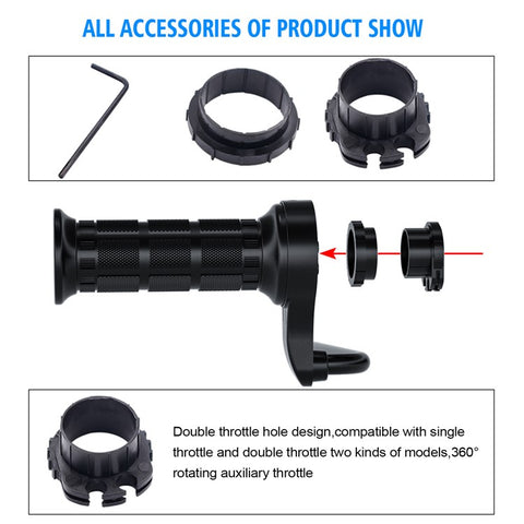 WUPP CS-503 2017 Model Multi-Function Electric Heated Grips for Motorcycles