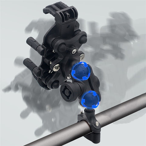 WUPP CS-1990C1 Bicycle Handlebar Phone Holder with Anti-theft Knob Design for Motorcycle / Scooter