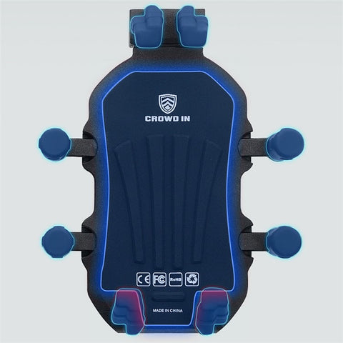 WUPP CS-1990C1 Bicycle Handlebar Phone Holder with Anti-theft Knob Design for Motorcycle / Scooter