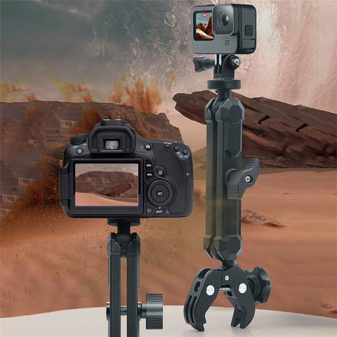 WUPP CS-2001A1 Motorcycle Camera Mount Holder Motorbike Handlebar Bracket for Gopro