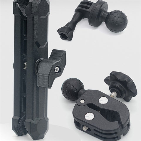 WUPP CS-2001A1 Motorcycle Camera Mount Holder Motorbike Handlebar Bracket for Gopro