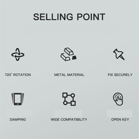 WUPP ZH-1990A1 Motorcycle Electric Bike Phone Mount Cell Phone Bracket + M8 Ball Head Set