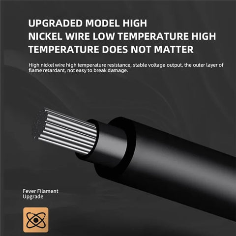 2Pcs 12V Electric Heated Car Seat Cushion Back Cover Winter Heating Seat Pad