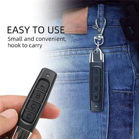4-in-1 433MHz Remote Control Duplicator Car Garage Door Remote Copy Remote Controller