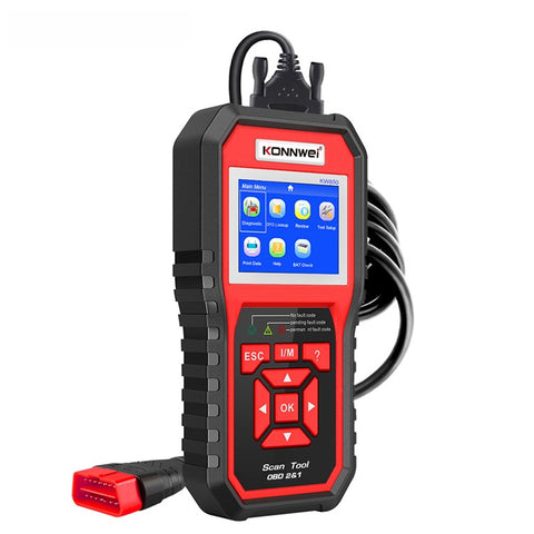 KONNWEI KW850 OBD2 Scanner Code Reader OBD II Automotive Scanner Car Diagnostic Scan Tool Check Engine Tool (Support 8 Languages)