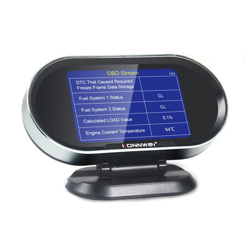 KONNWEI KW206 Auto Diagnostic Scanner Auto Onboard Computer Gauge + OBDII Engine Scanner