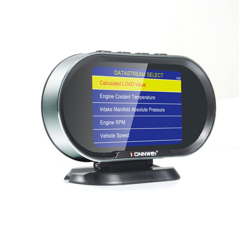 KONNWEI KW206 Auto Diagnostic Scanner Auto Onboard Computer Gauge + OBDII Engine Scanner