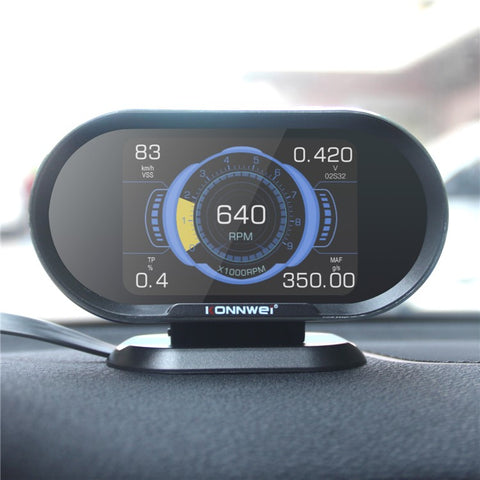 KONNWEI KW206 Auto Diagnostic Scanner Auto Onboard Computer Gauge + OBDII Engine Scanner