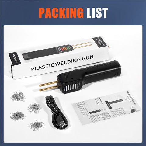 PWG-1 Rechargeable Cordless Plastic Welding Gun Car Bumper Repair Welding Tool