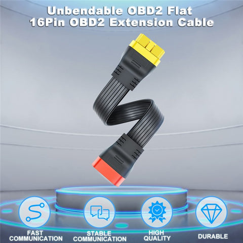 36cm OBD2 Extension Cable Male to Female Adapter Cor for Car Diagnostic Scanner