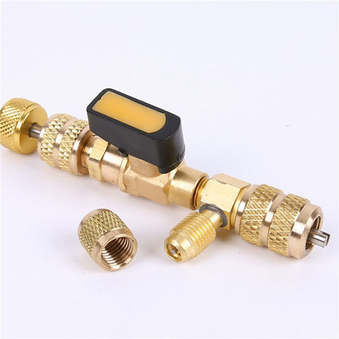 C0122 R410A R22 Spool Remover Installation Tool Set (10Pcs Spool Valves + 1Pcs Remover + 1Pcs Installation Tool)