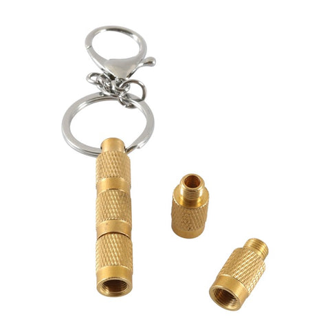 A6605 4 in 1 Solid Brass Tire Air Down Tool Tire Pressure Deflators for Offroad Vehicle