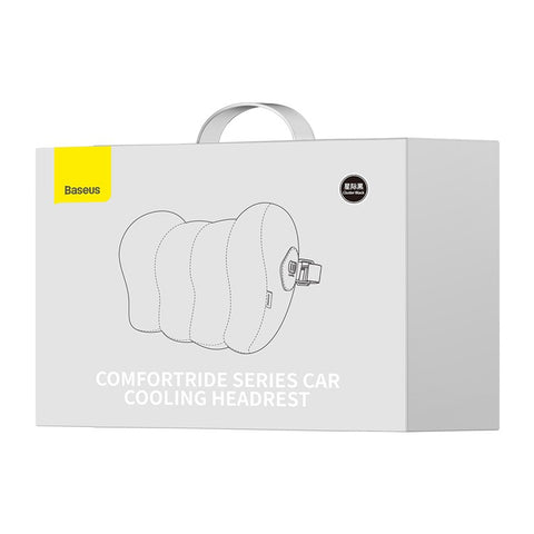 BASEUS ComfortRide Series Car Cooling Neck Support Pillow Gel+Space Memory Foam Headrest Cushion
