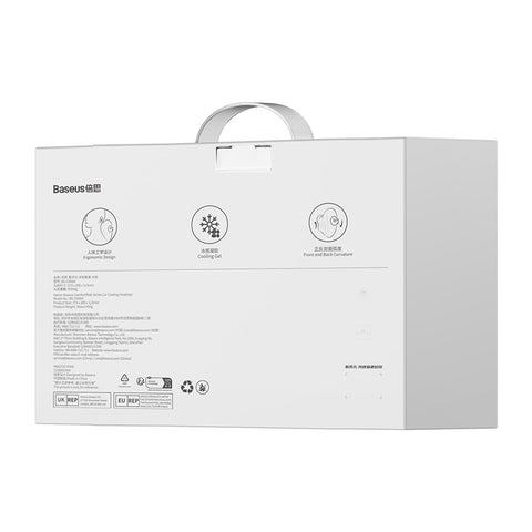 BASEUS ComfortRide Series Car Cooling Neck Support Pillow Gel+Space Memory Foam Headrest Cushion