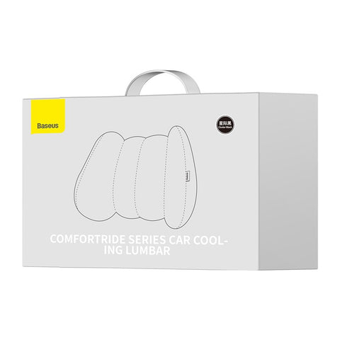 BASEUS ComfortRide Series Car Cooling Lumbar Support Cushion Gel+Space Memory Foam Waist Cushion