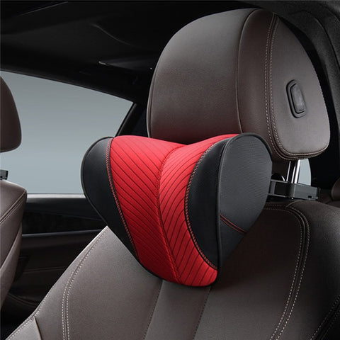 ZJ002 9D Automobile Seat Headrest Universal Adjustable Mechanical Headrest with Bracket