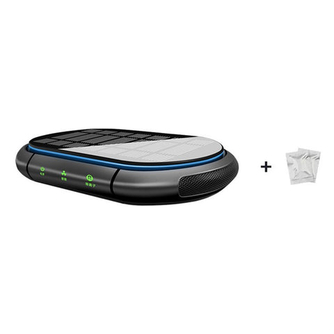 Negative Ion Car Air Purifier Smoke Smell Remover Odor Eliminator with 2 Aroma Diffuser Sticks