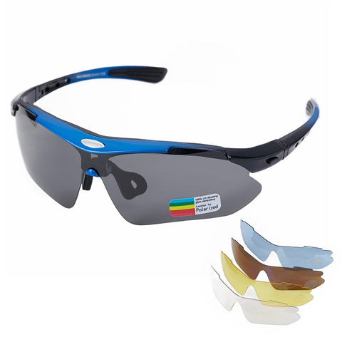 ROCKBROS Polarized Sports Sunglasses UV Protection Outdoor Sports Cycling Glasses