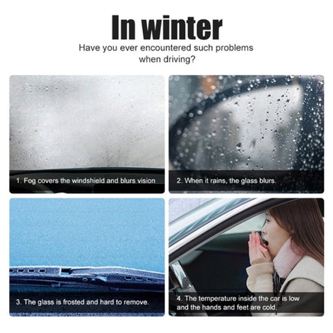 12V Car Heater Portable Fan 150W Windshield Defogger Defroster Winter Fast Heating Warmer