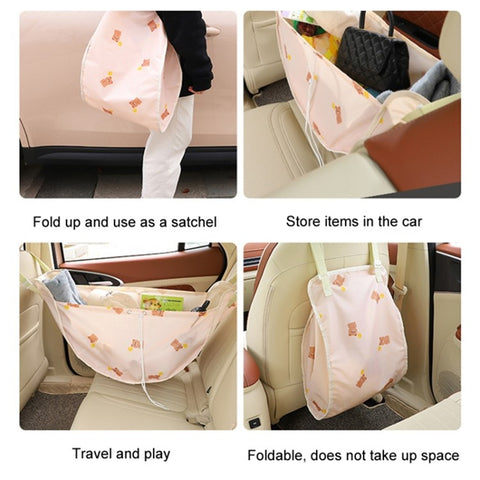 Oxford Cloth Rear Seat Sundries Bag Car Hammock Storage Bag Backseat Organizer