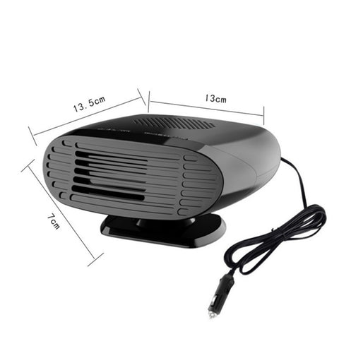 FL-002 24V Mini Car Windshield Defrosting Defogging Heater Winter Vehicle Interior Heating Fan