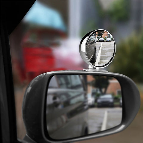 3R 045 70mm Safety Driving Car Blind Spot Mirror Wide Angle 360 Degree Adjustable Clear Rearview Mirror