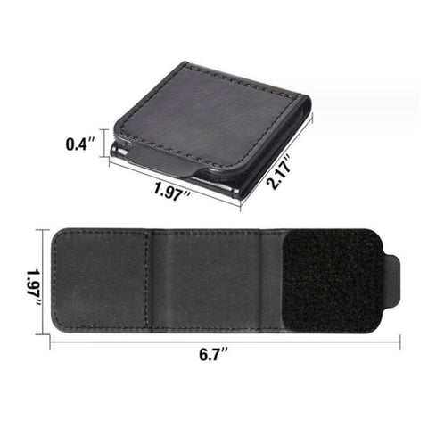 2Pcs Car Safety Seat Belt Adjuster Strap Clip PU Leather Kids Seat Belt Limiter