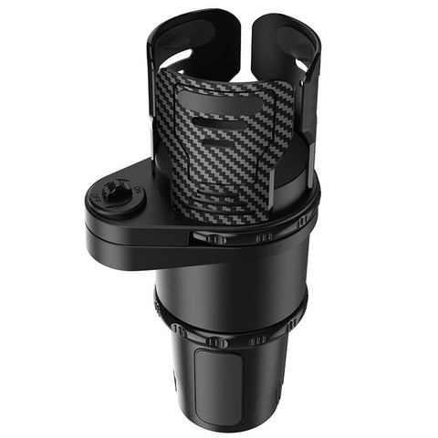 Multifunctional Car Water Cup Holder Car Seat Up Layer Stretchable Water Cup Drink Holder (Size: S)