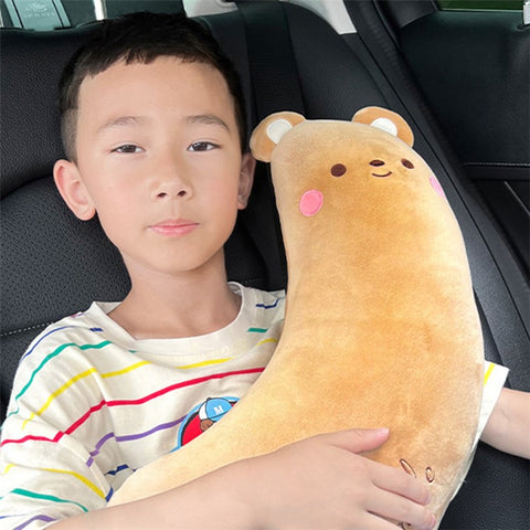 20x50cm Comfortable Cartoon Car Shoulder Pad Pillow Safety Belt Cushion for Neck Support