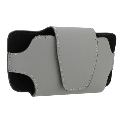 Nappa Texture PU Leather Car Glasses Storage Case Sun Visor Clip Sunglasses Holder