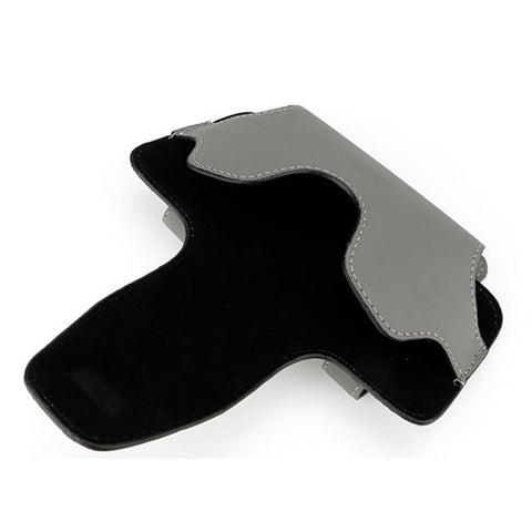 Nappa Texture PU Leather Car Glasses Storage Case Sun Visor Clip Sunglasses Holder