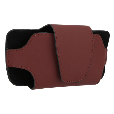 Nappa Texture PU Leather Car Glasses Storage Case Sun Visor Clip Sunglasses Holder