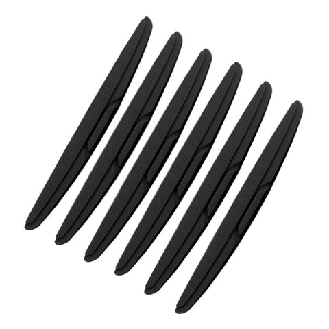 SHAN SHI 7755# 6Pcs Car Door Rearview Mirror Anti-collision Silicone Strips