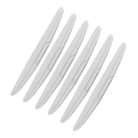 SHAN SHI 7755# 6Pcs Car Door Rearview Mirror Anti-collision Silicone Strips