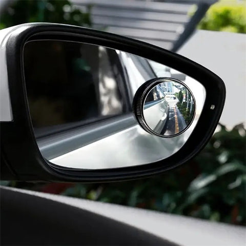 2Pcs Blind Spot Mirrors Rotating Automotive Side Blindspot Mirror for Car Waterproof HD Rear Glass
