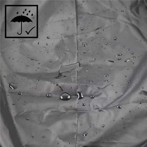 210D Oxford Cloth Waterproof Motorcycle Cover Outdoor Anti-UV Motorbike Cover, Size XL: 230x95x125cm