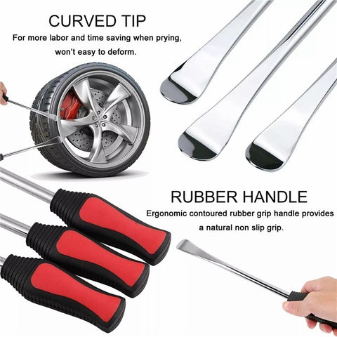 25Pcs / Set Tire Lever Tool Car Motorcycle Bike Wheel Rim Removal Repair Kit