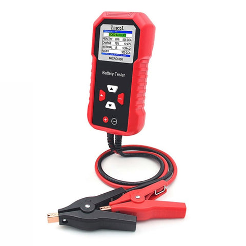LANCOL Micro 500 Car Battery Tester 12V Lithium Battery Test Digital Lead Acid Battery Analyzer