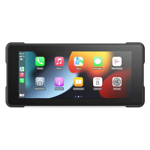 R5019 6.86-inch Touch Screen Motorcycle Camcorder Screen Wireless Android Auto Carplay Display Screen