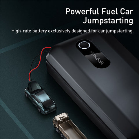 BASEUS Super Energy Air Car Jump Starter 10000mAh Power Bank 1000A Max Current