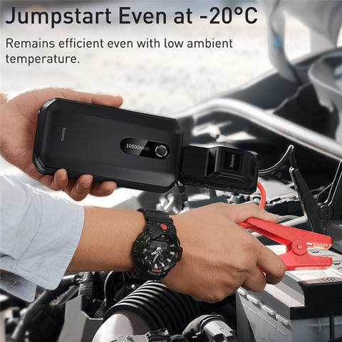 BASEUS Super Energy Air Car Jump Starter 10000mAh Power Bank 1000A Max Current