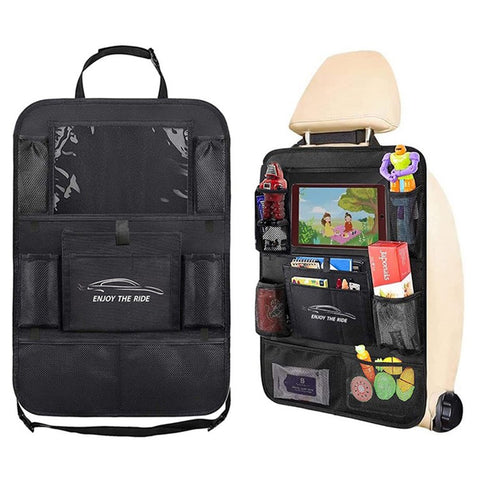 JINGDINGTAI TG-JJ004 Car Back Seat Hanging Storage Bag Oxford Cloth Phone Tablet Sundries Organizer
