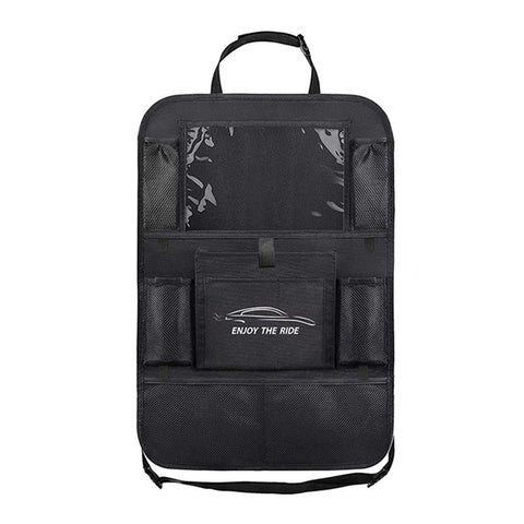 JINGDINGTAI TG-JJ004 Car Back Seat Hanging Storage Bag Oxford Cloth Phone Tablet Sundries Organizer