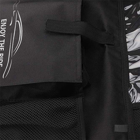JINGDINGTAI TG-JJ004 Car Back Seat Hanging Storage Bag Oxford Cloth Phone Tablet Sundries Organizer