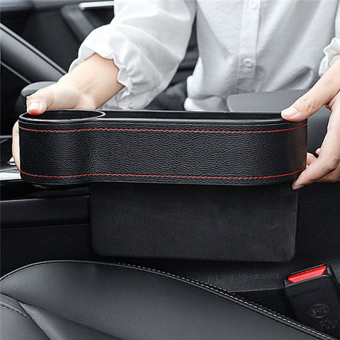 AC-ON-041 Car Seat Seam Storage Box Multifunctional Seat Gap Organizer Phone Beverage Cup Holder