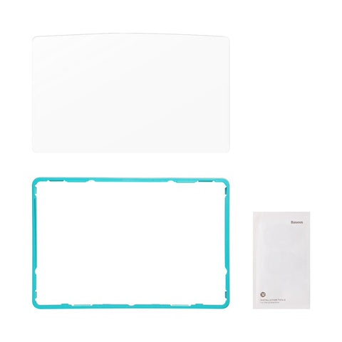 BASEUS For Tesla Model 3/Y 15inch 0.3mm Full-glass Crystal Anti-fingerprint Tempered Glass Film
